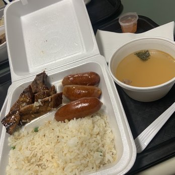 Kusina Ni Kuya - Garlic rice, pork belly, & Longsilog 6/10 - Filipino Near Me - Northridge, California
