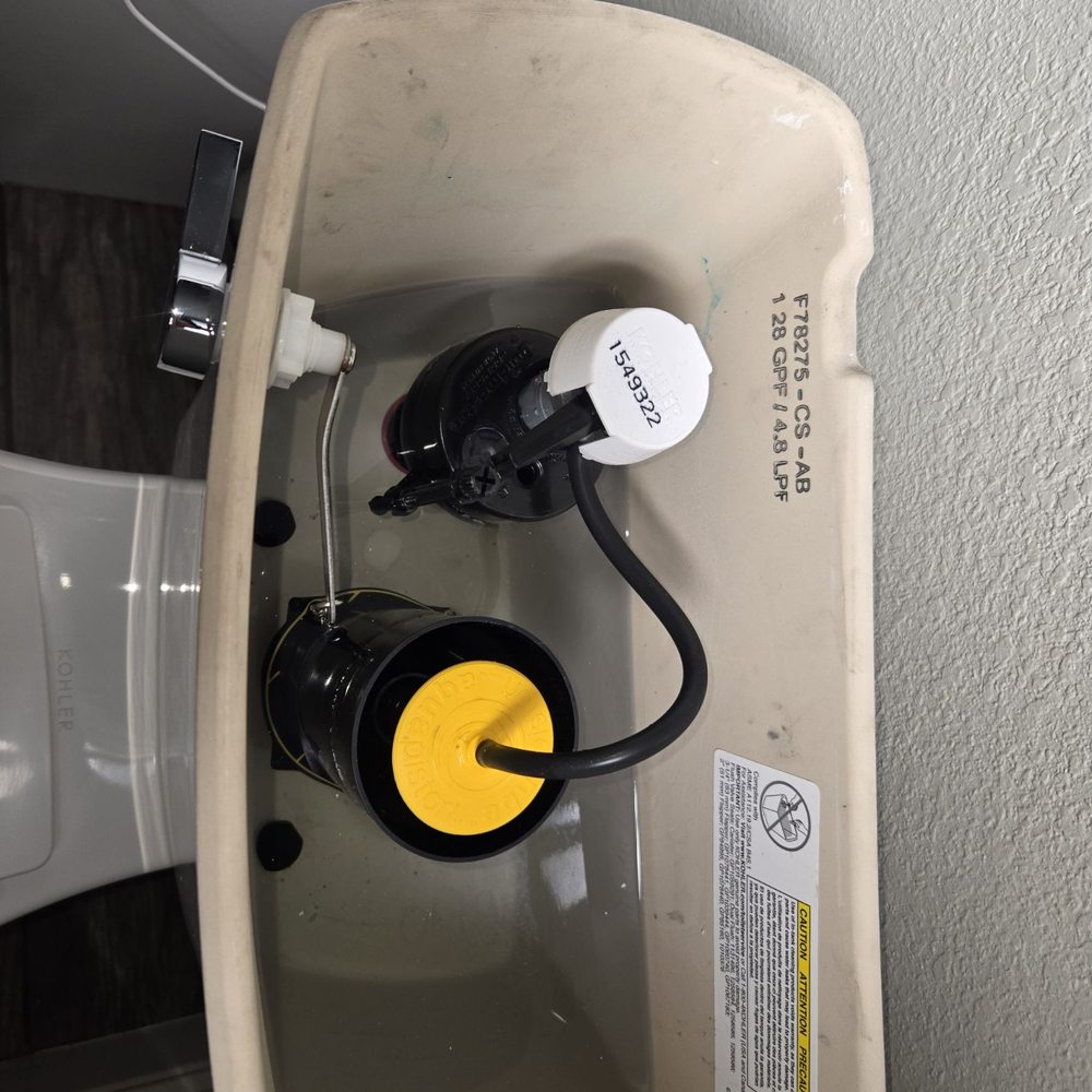 Replaced toilet Replaced toilet