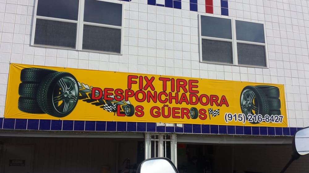 LOS GUERRA TIRE FIX 116 S Piedras St, El Paso, Texas Tires Phone