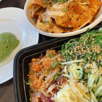 Tiger Plate - Poke Nacho 6 oz Bowl - Hawaiian Near Me - Costa Mesa, California