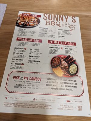 Menu photo 1 Sonny's BBQ Somerset, KY Menu photo 1 Sonny's BBQ Somerset, KY