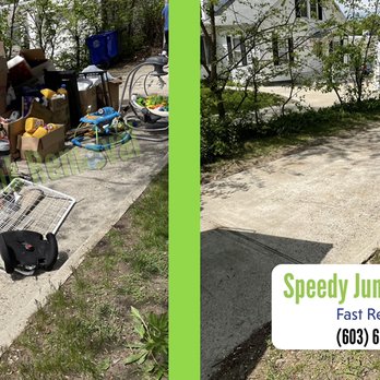 Speedy Junk Removal - Curbside - Junk Removal & Hauling Near Me - Nashua, New Hampshire