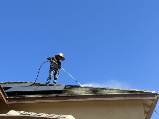 Roof Washing - Not only do we leave your roof looking brand new again... we make sure to remove all the mold that could potentially be making your roof and family sick! Roof Washing - Not only do we leave your roof looking brand new again... we make sure to remove all the mold that could potentially be making your roof and family sick!