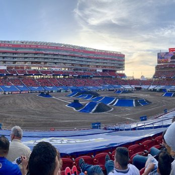 Levi's Stadium - Seated and waiting for the event to begin as we smacked. The corners sections offer a nice view for a bit of a bargain. - Stadiums & Arenas Near Me - Santa Clara, California