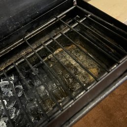 Film of bacteria in the drink dispenser machine.