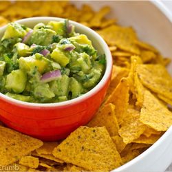 Euro Mex - Corn Chips with Gaucamole