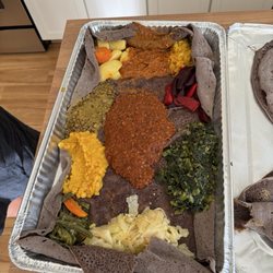 Vegetarian sampler - Extra variety veggies