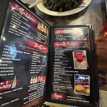 Razo Sushi Bar - Drink Menu - Sushi Bars Near Me - Northridge, California