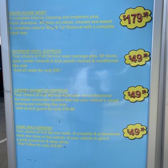 Platinum Car Wash - Prices 2022 - Car Wash Near Me - Ormond Beach, Florida