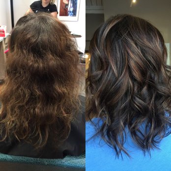 Framework Salon - Before and after by Leesi, she's my hair savior for sure ! - Hair Salons Near Me - Sacramento, California