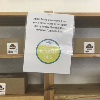 Apple Annie's Orchard - We bought one to take home- yes, it's that good! Just like Nanny used to make - Farmers Market Near Me - Willcox, Arizona