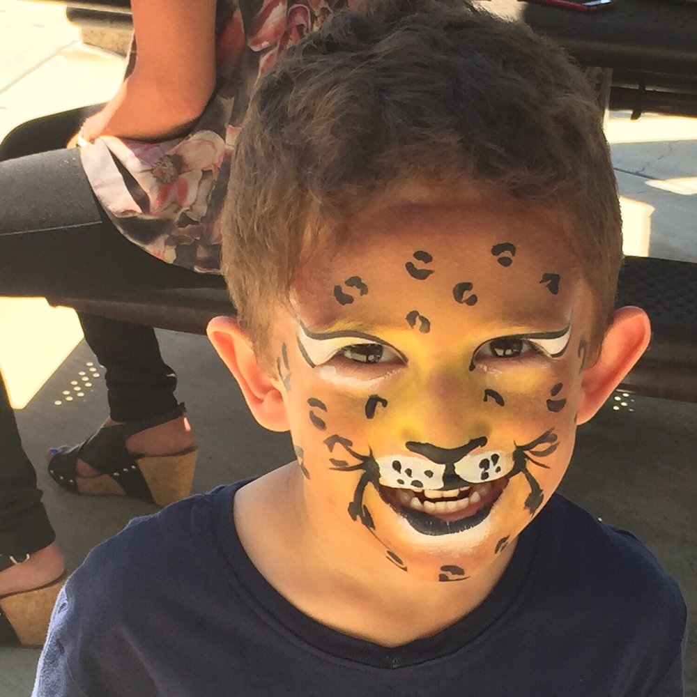 OC Face Paint - Here's a picture of a tiger she painted for one of the kids...super cool!!! - Makeup Artists Near Me OC Face Paint - Here's a picture of a tiger she painted for one of the kids...super cool!!! - Makeup Artists Near Me
