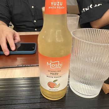 Mensho Ramen - A fun soda. Yuzu White Peach, which is their most popular. - Ramen Near Me - Mesa, Arizona