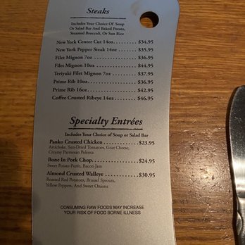 Cork N' Cleaver - Menu - Steakhouses Near Me - Fort Wayne, Indiana