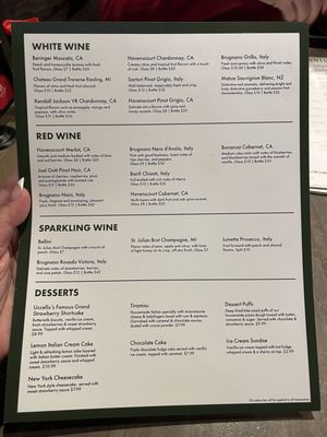 Menu photo 2 Uccello's - Downtown Grand Rapids, MI
