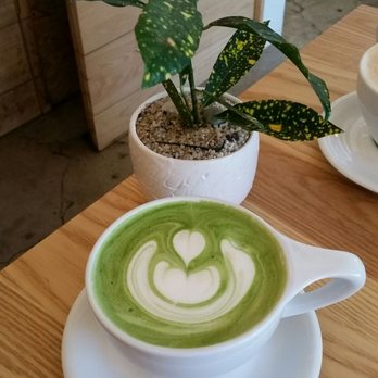 KIT Coffee - Matcha Latte with soy milk. Very good. - Coffee & Tea Near Me - Newport Beach, California