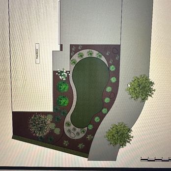Next Level Landscape - Front yard 2D design - Landscaping Near Me