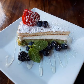 The Olive Restobar - Pistachio cheesecake - Mediterranean Near Me - Downey, California