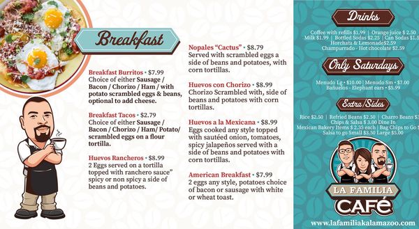 Menu photo 8 La Familia cafe Kalamazoo, MI