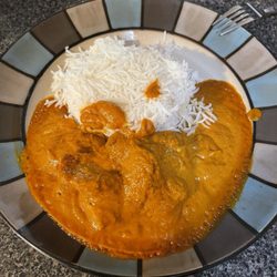 Bombay To Go - Butter Chicken with white rice