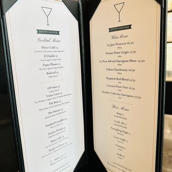 Entity Lounge - Cocktail menu - Cocktail Bars Near Me - Overland Park, Kansas Entity Lounge - Cocktail menu - Cocktail Bars Near Me - Overland Park, Kansas