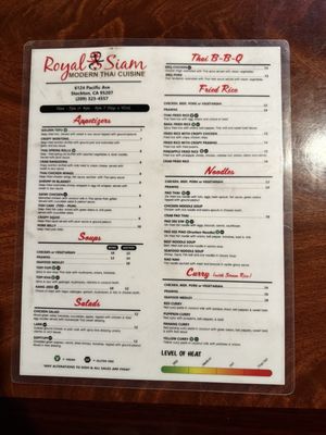 Menu photo 1 Royal Siam Stockton, CA Menu photo 1 Royal Siam Stockton, CA