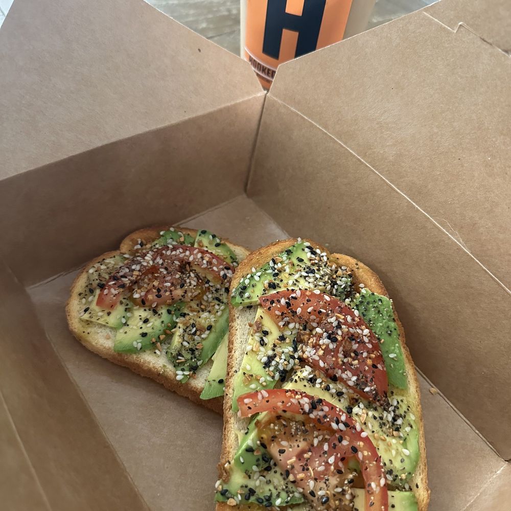 Hooked On Coffee - Avocado Toast & Hazelnut Latte - Coffee & Tea Near Me - Whittier, California Hooked On Coffee - Avocado Toast & Hazelnut Latte - Coffee & Tea Near Me - Whittier, California