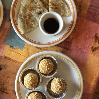 ABC Cafe - Scallion Pancake and Sesame Balls - Dim Sum Near Me - Overland Park, Kansas