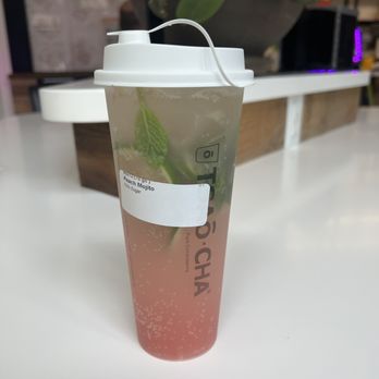 Tsaocaa - peach mojito - Bubble Tea Near Me - Indianapolis, Indiana
