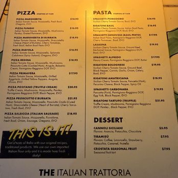 IT Italian Trattoria - Menu - Pizza Near Me - Miami Beach, Florida IT Italian Trattoria - Menu - Pizza Near Me - Miami Beach, Florida