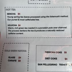 Momo Sushi Shack - Menu 5/31/26