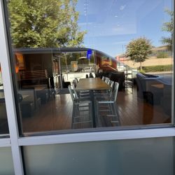 Dining area is empty so what is taking so long?