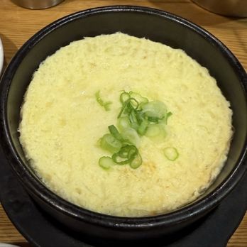 Yellow Cow Korean BBQ Restaurant - The steamed egg was delicious light and fluffy - Korean Near Me - Gardena, California
