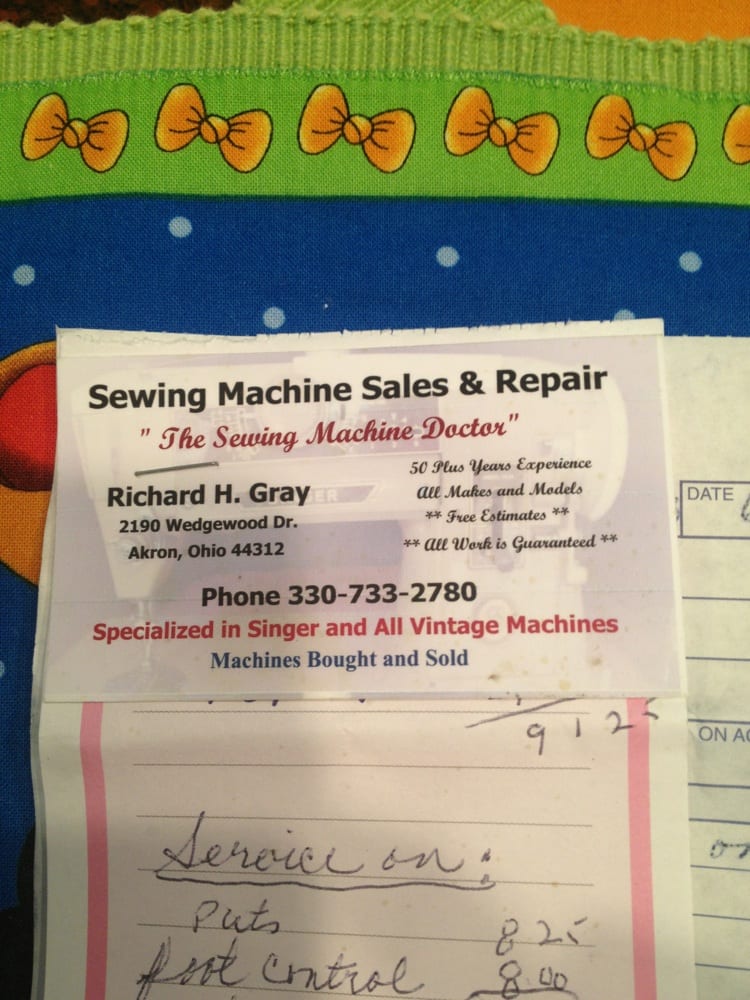 THE SEWING MACHINE DOCTOR Updated September 2024 2190 Wedgewood Dr, Akron, Ohio Sewing