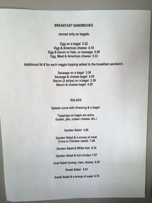 Menu photo 2 Bagels Plus Acton, MA