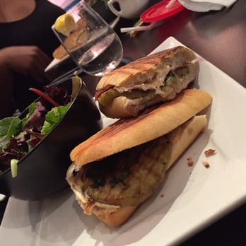 Eatcetera - Eggplant, grape tomato, and mozzarella panini. - Sandwiches Near Me - Galveston, Texas