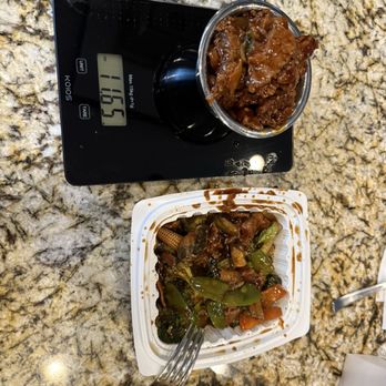 P.F. Chang's - Over 11 oz of beef included in $20 beef with vegetables from our local Chinese. - Chinese Near Me - Northbrook, Illinois