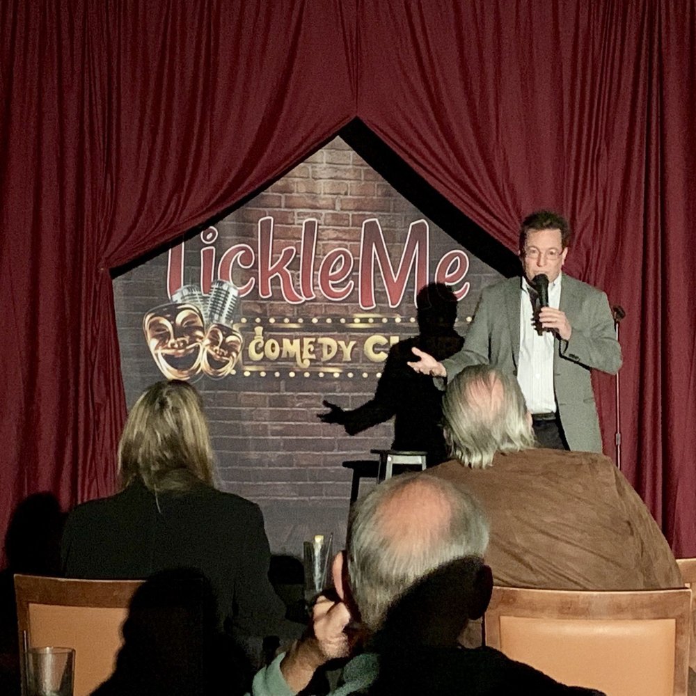 Tickle Me Comedy Club - a man on stage speaking - Comedy Clubs Near Me - Henderson, Nevada Tickle Me Comedy Club - a man on stage speaking - Comedy Clubs Near Me - Henderson, Nevada