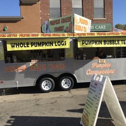 Pumpkin Bubble Tea - Get your pumpkin bubble tea here, $6