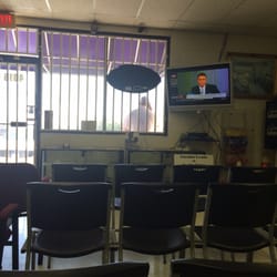 Usually watching ESPN sports while waiting.