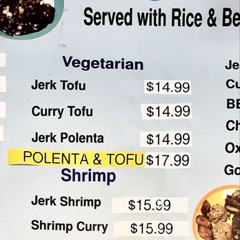 Cariblue Restaurant - Menu close up - Caribbean Near Me - Modesto, California Cariblue Restaurant - Menu close up - Caribbean Near Me - Modesto, California