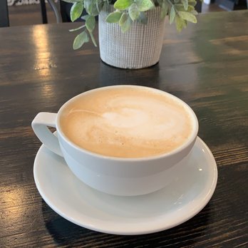 Rooted Coffeehouse Riverwood - honey rosemary white mocha latte - Coffee & Tea Near Me - Evans, Georgia Rooted Coffeehouse Riverwood - honey rosemary white mocha latte - Coffee & Tea Near Me - Evans, Georgia