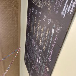 The menu The menu