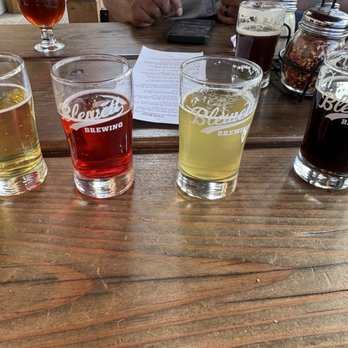 Blewett Brewing - A few tasters enjoyed them all. - Breweries Near Me - Leavenworth, Washington Blewett Brewing - A few tasters enjoyed them all. - Breweries Near Me - Leavenworth, Washington
