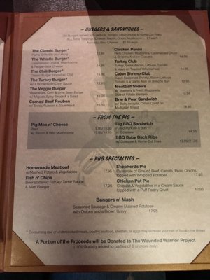 Menu photo 5 Pig n' Whistle New York, NY Menu photo 5 Pig n' Whistle New York, NY