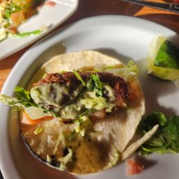 Panko Crusted Petrale Sole Fish Tacos