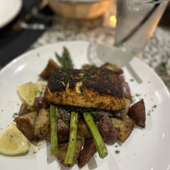 The Rhoyal Bistro Live - Blacken salmon and asparagus - Venues & Event Spaces Near Me - Lansing, Illinois The Rhoyal Bistro Live - Blacken salmon and asparagus - Venues & Event Spaces Near Me - Lansing, Illinois