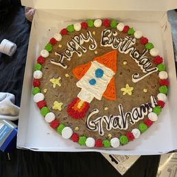 My granddaughter's name is Trinity and it was NASA theme