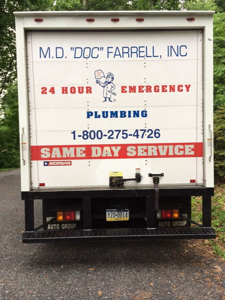 Slide of M D Farrell