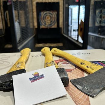 Uncharted Adventures - axe throwing - Axe Throwing Near Me - Live Oak, Texas